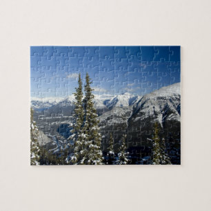 Puzzle Canada, Alberta, Banff. Vues sur la vallée de la B
