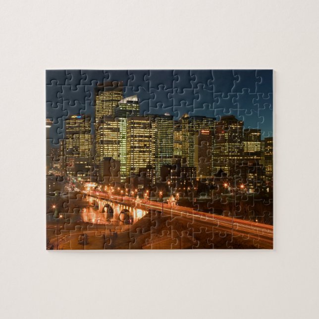 Puzzle Canada, Alberta, Calgary : Centre-ville de Calgary (Horizontal)