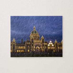 Puzzle CANADA, Colombie-Britannique, Victoria. Soir,