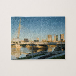 Puzzle CANADA, Manitoba, Winnipeg : Riel de l'Esplanade