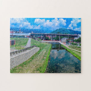Puzzle Canal Chesapeake  Ohio Maryland.