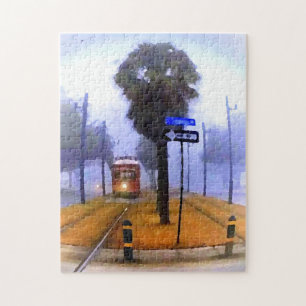 Puzzle Canal de la Nouvelle-Orléans St Streetcars Jigsaw 