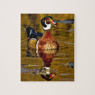 Puzzle Canard en bois bavard