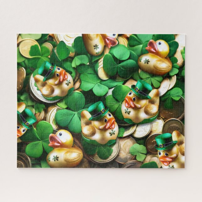 Puzzle Canards Chanceux (Horizontal)