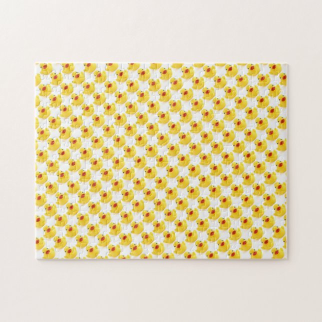 Puzzle Canards jaunes en caoutchouc (Horizontal)