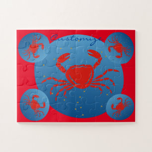 Puzzle Cancer Crabe Zodiac Thunder_Cove
