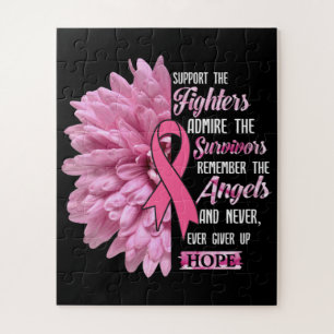 Puzzle Cancer Du Sein Soutien Les Combattants Cadeau Pour