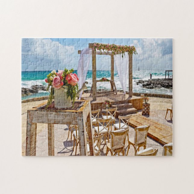 Puzzle Cancun Mexique. (Horizontal)