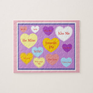 Puzzle Candy Heart
