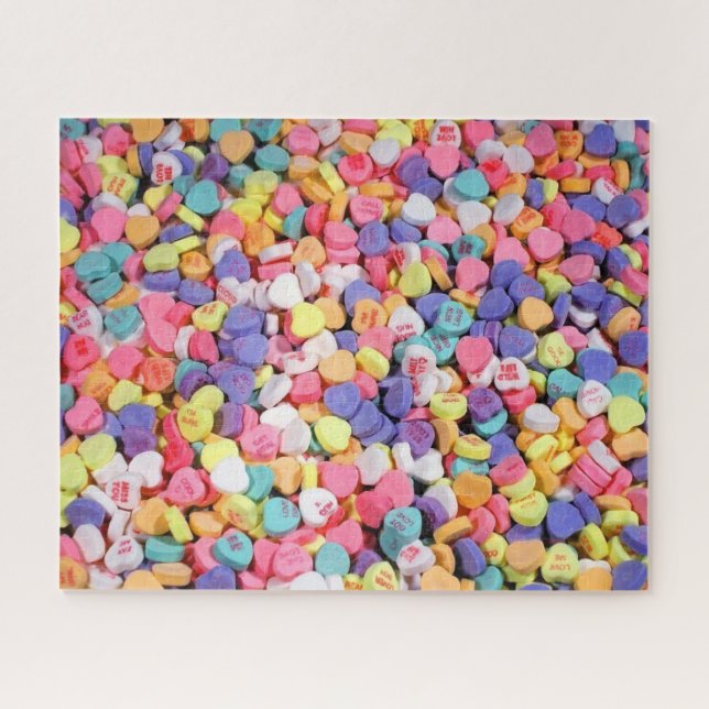 Puzzle Candy Hearts (Horizontal)