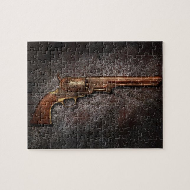 Puzzle Canon - Modèle 1851 - 36 Calibre Revolver (Horizontal)