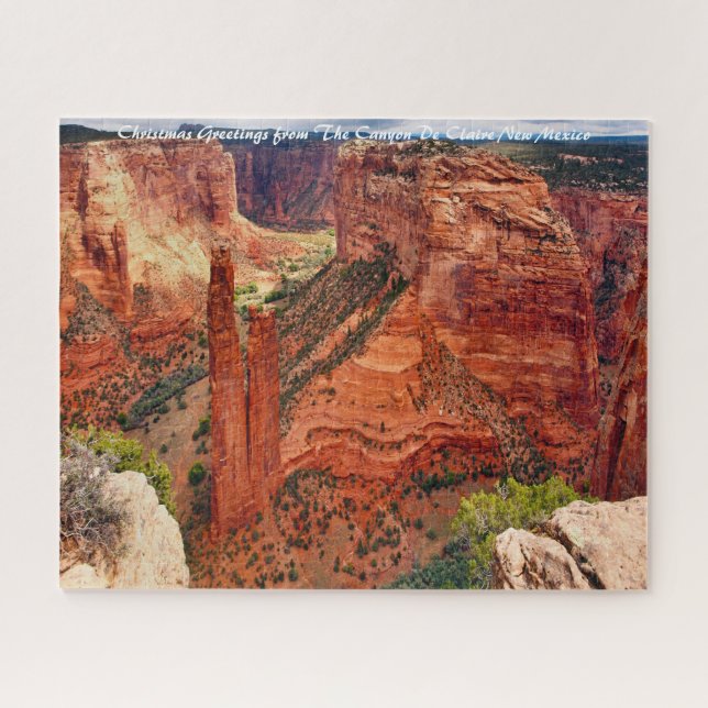 Puzzle Canyon de Claire Nouveau Mexique.Salutations de No (Horizontal)