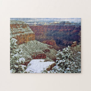 Puzzle Canyon grand en hiver