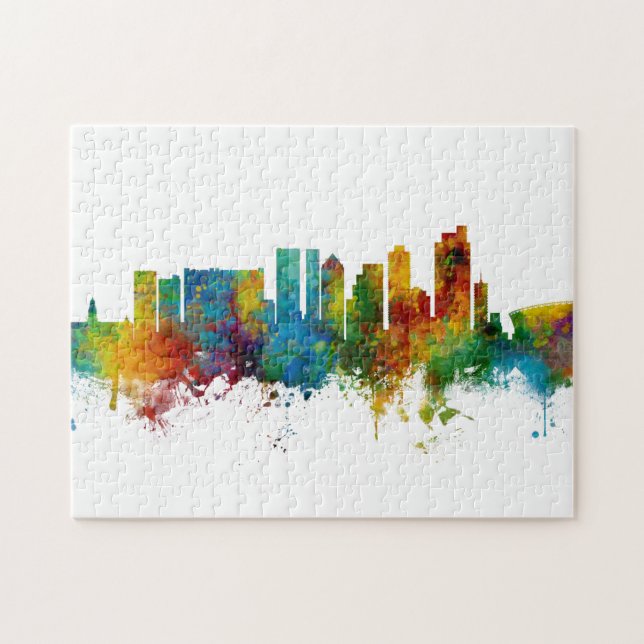 Puzzle Cap Town South Africa Skyline (Horizontal)