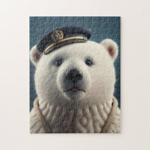 Puzzle Capitaine du pilote d'ours polaire
