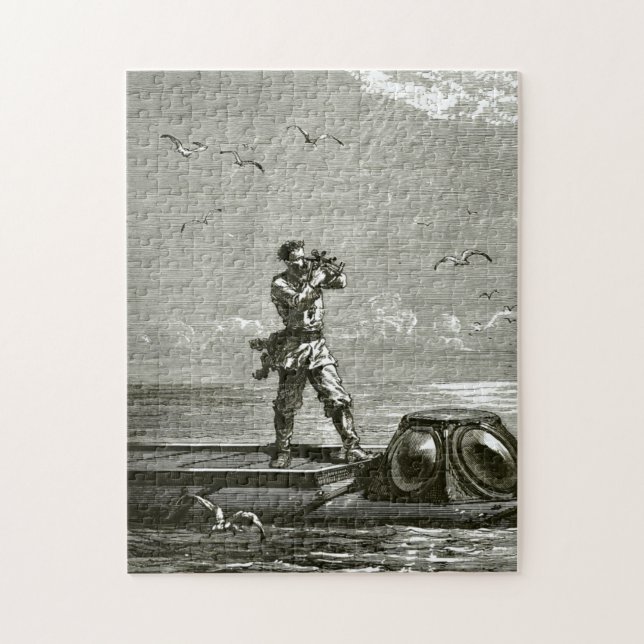 Puzzle Capitaine Nemo de 2000 Leagues Under the Sea (Vertical)
