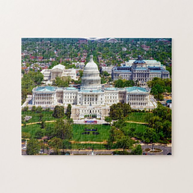 Puzzle Capitale de Washington. (Horizontal)