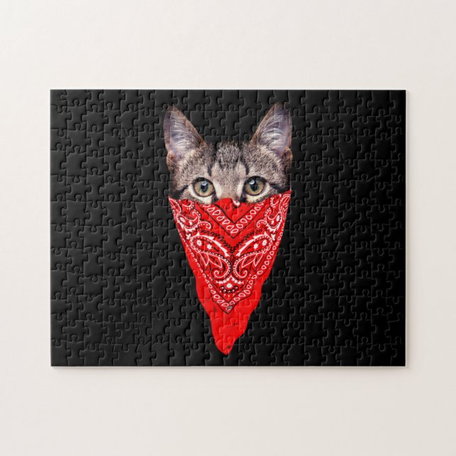 Puzzle Capuchon de chat (Horizontal)