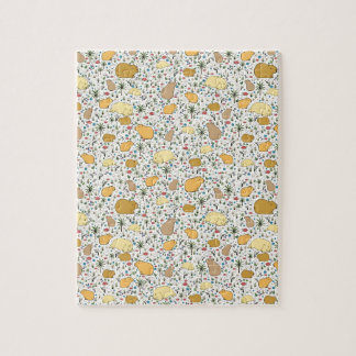 Puzzle Capybaras en jaune