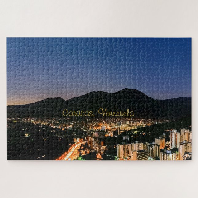 Puzzle Caracas de nuit (Horizontal)