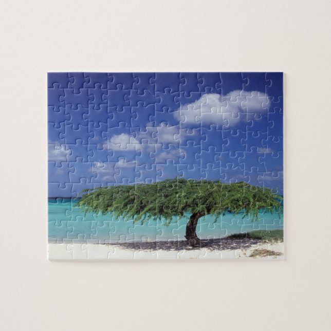 Puzzle Caraïbes, Aruba. Plage d'Eagle (Horizontal)