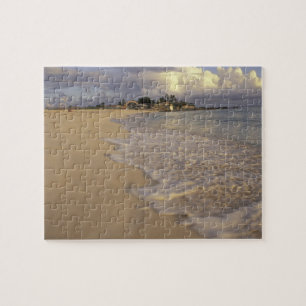 Puzzle Caraïbes, Saint-Martin (St. Maarten). Baie de Maho