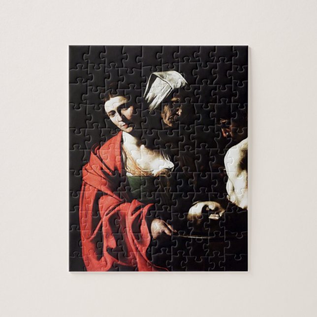 Puzzle Caravaggio - Salome - illustration baroque (Vertical)