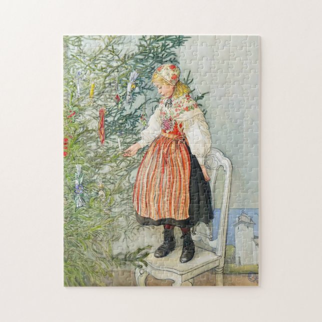 Puzzle Carl Larsson Arbre de Noël (Vertical)