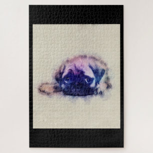 Puzzle Carlin Puppy croquis Carlin Amoureux de les chiens