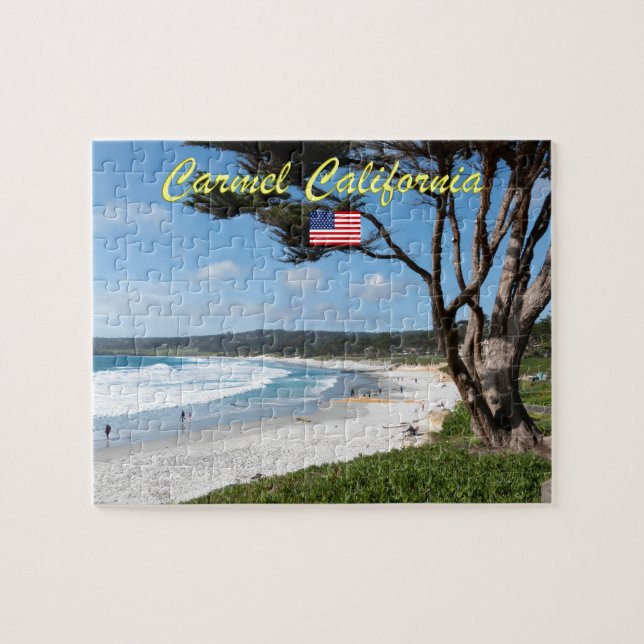 PUZZLE CARMEL PAR LA MER - MONTEREY LA CALIFORNIE (Horizontal)