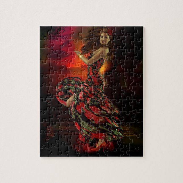 Puzzle Carmen le danseur espagnol (Vertical)