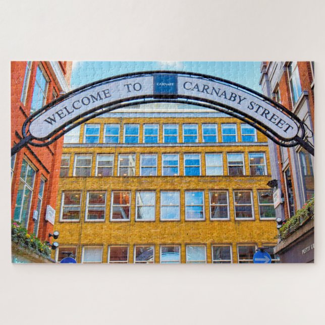 Puzzle Carnaby Street - Londres - 20x30 pouces (Horizontal)