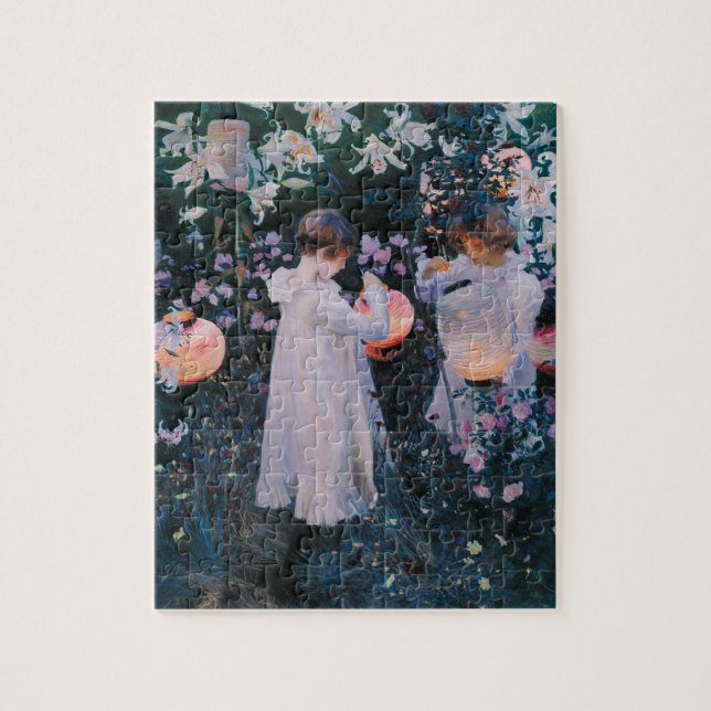 Puzzle Carnation, Lily, Lily, Rose Par John Singer Sargen (Vertical)