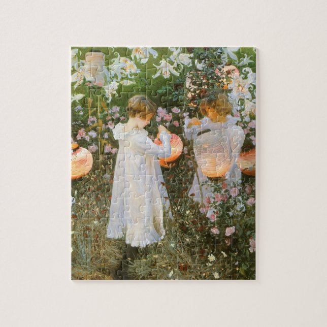 Puzzle Carnation, Lily, Lily, Rose Par John Singer Sargen (Vertical)