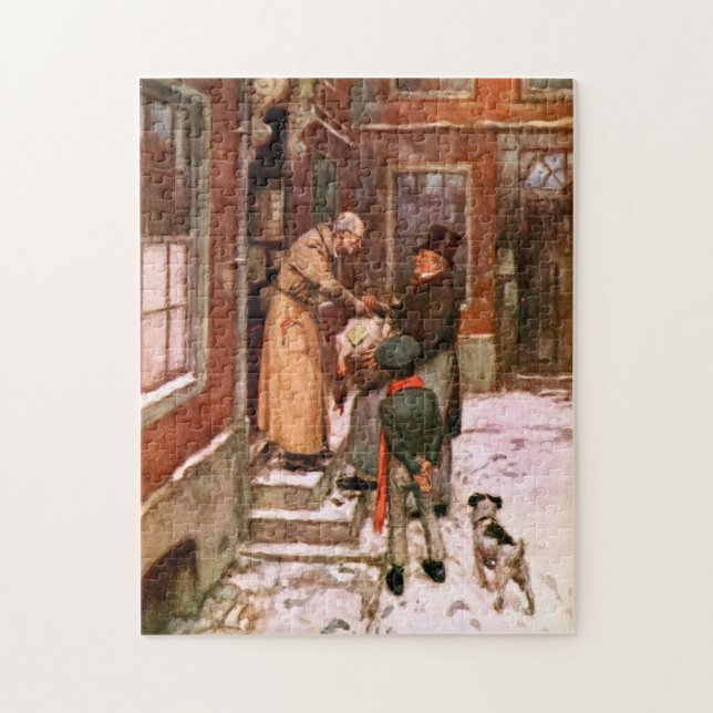 Puzzle Carol de Noël : Livraison de la Turquie (Vertical)