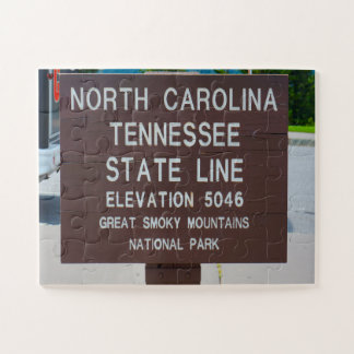 Puzzle Caroline du Nord Tennessee