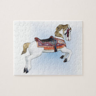 Puzzle Carousel Cheval Enfants