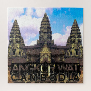Puzzle Carré Angkor Vat