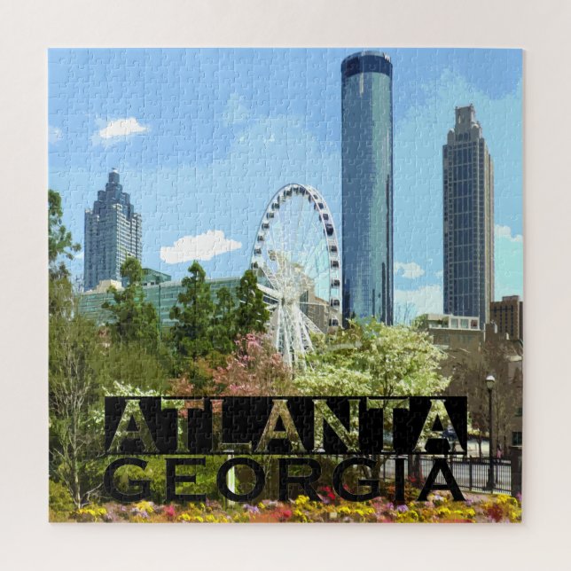Puzzle Carré d'Atlanta (Vertical)