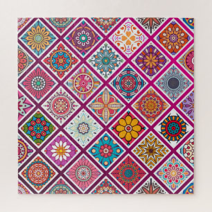 Puzzle Carreaux de Mandala marocains