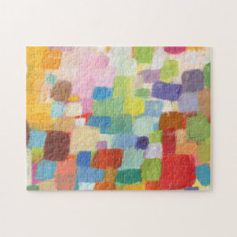Puzzle Carrés Abstraits