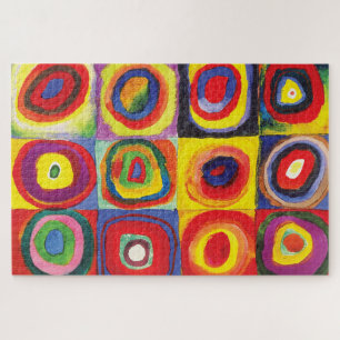 Puzzle Carrés avec cercles concentrés Hiroaki Takahashi