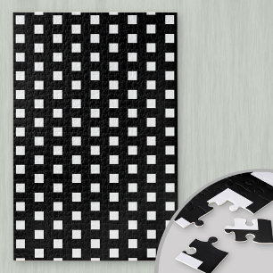 Puzzle Carrés solides noirs et blancs difficiles