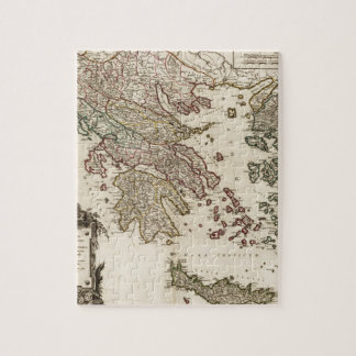 Puzzle Carte 1752 de la Grèce antique