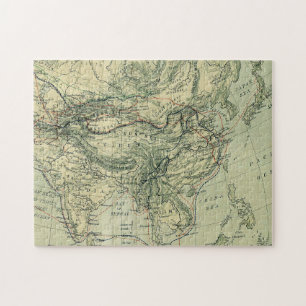 Puzzle Carte antique de l'Inde et du Tibet