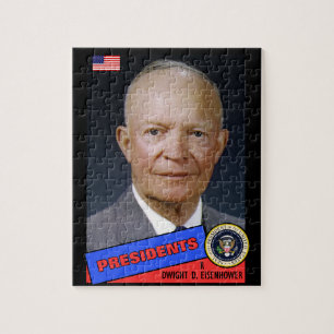 Puzzle Carte de baseball de Dwight D. Eisenhower