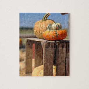 Puzzle Carte de citrouille et de gourde