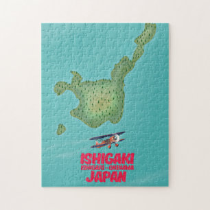 Puzzle Carte de Ishigaki Okinawa, Japon
