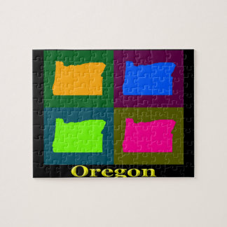 Puzzle Carte de l'Orégon
