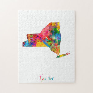 Puzzle Carte de New York